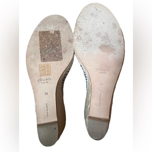 Celine Teal Espadrilles - Picture 5 of 6